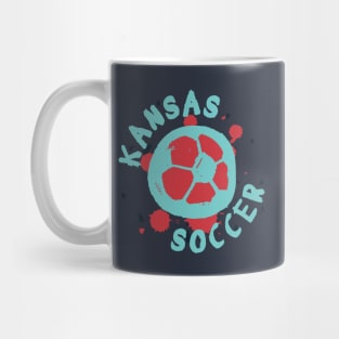 Kansas Soccer 02 Mug